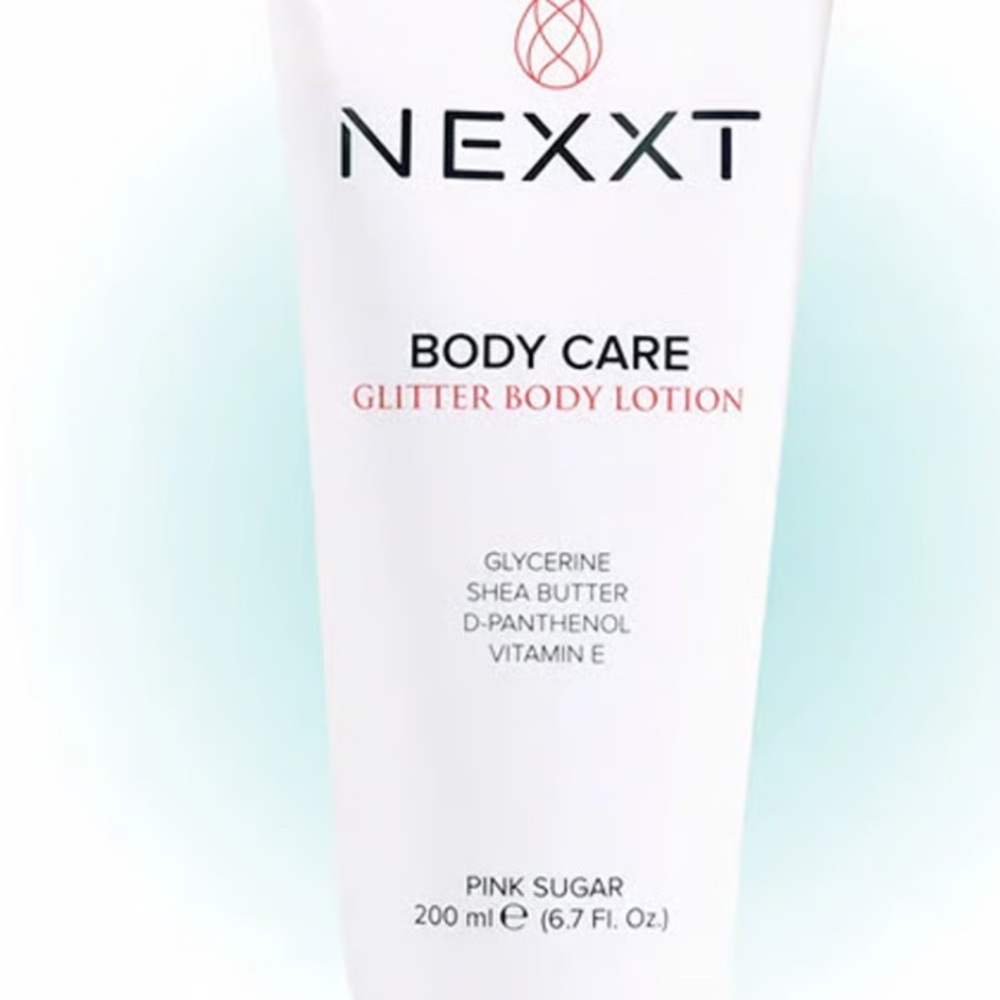 Next Glitter Body Lotion with Pink Sugar